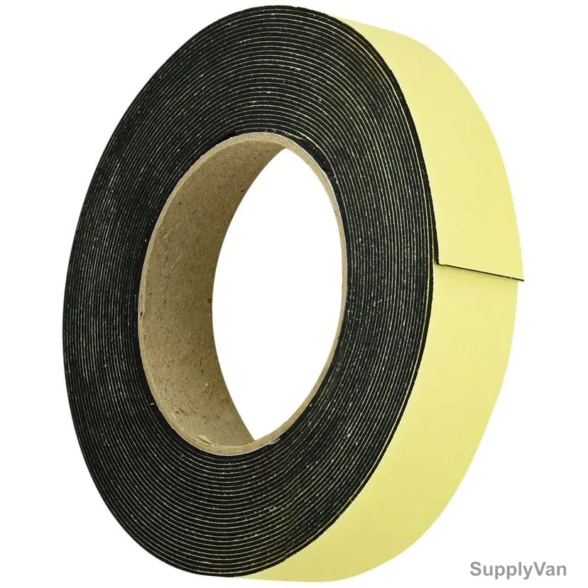 Double Side Foam Tape, 3MM, 24MM x 5 Mtrs, Black/White
