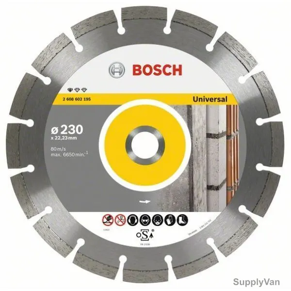 Bosch Diamond Cutting Discs, 230MM