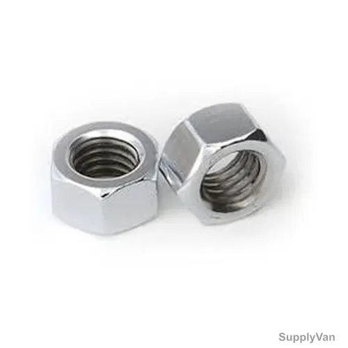 Galvanised Nut, Steel, 12MM