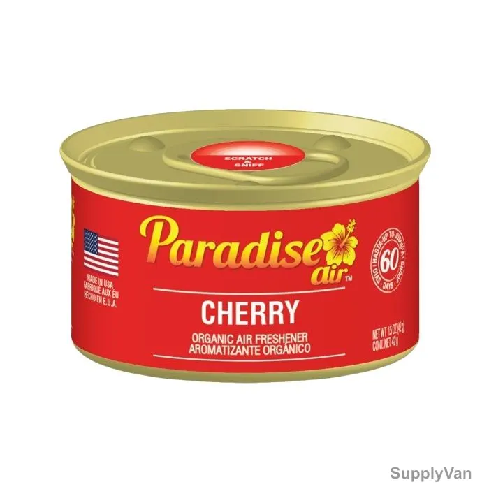 Paradise Air Organic Air Freshener, 42GM, Cherry