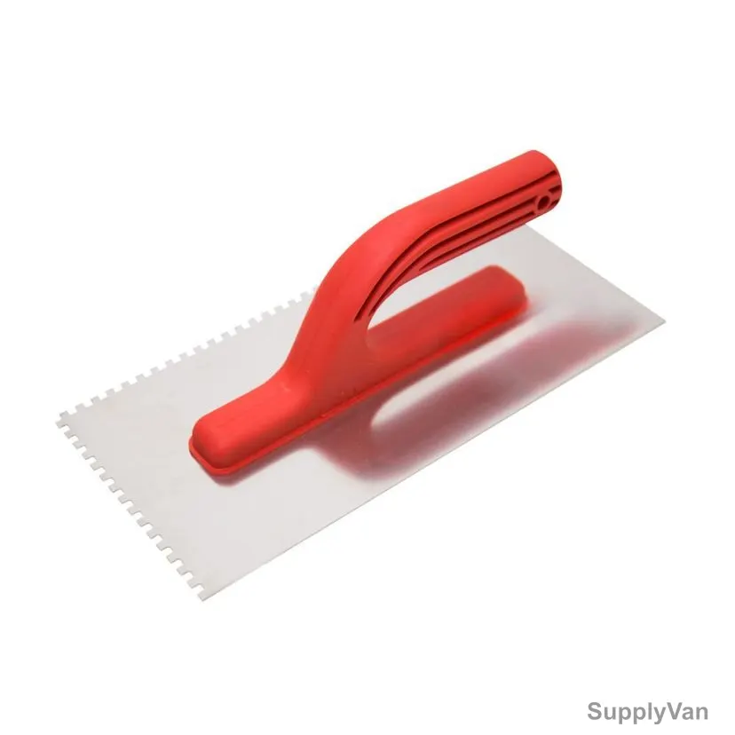 Beorol Plastering Trowel, GRN8, PVC/Stainless Steel, 0.7MM Thk, 130MM Width x 270MM Length