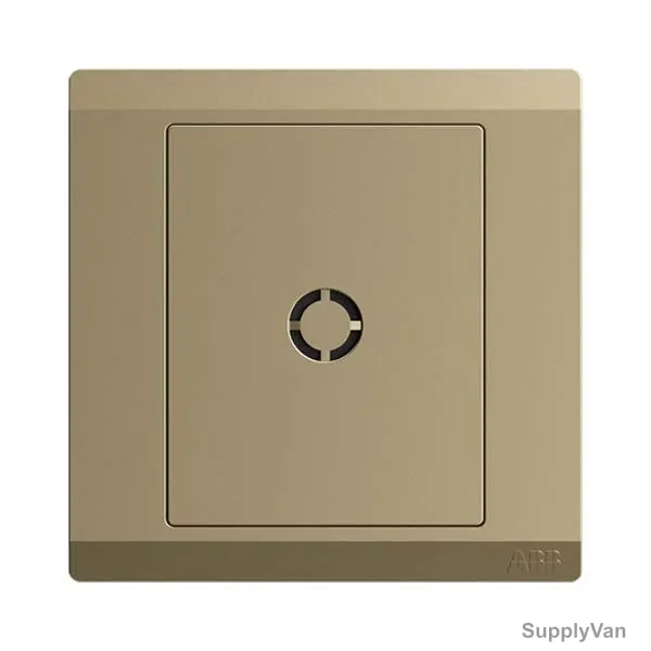 Abb Flex Outlet Socket, BL120-PG, lnora, 250V, 20A, Royal Gold — image 1