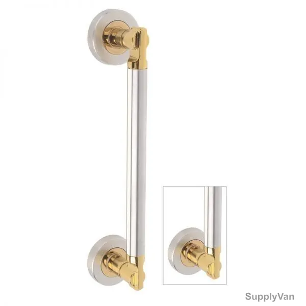 Ozcanlar Rozzet Handle, VERDA, Stainless Steel, Screw Mount