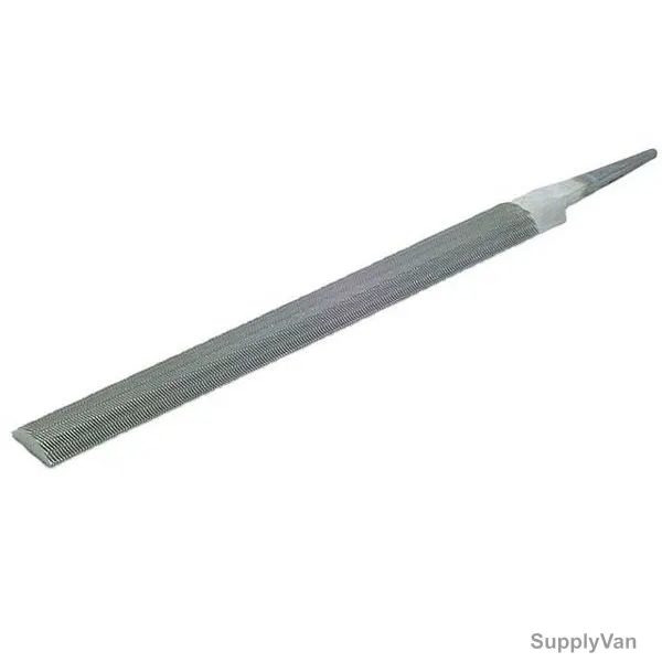 Clarke Half Round File, HRF4BC, Bastard Cut, 4 Inch, 12 Pcs/Pack