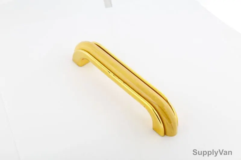 Cupboard Handle, SAF-96, Plastic Material, Gold Colour