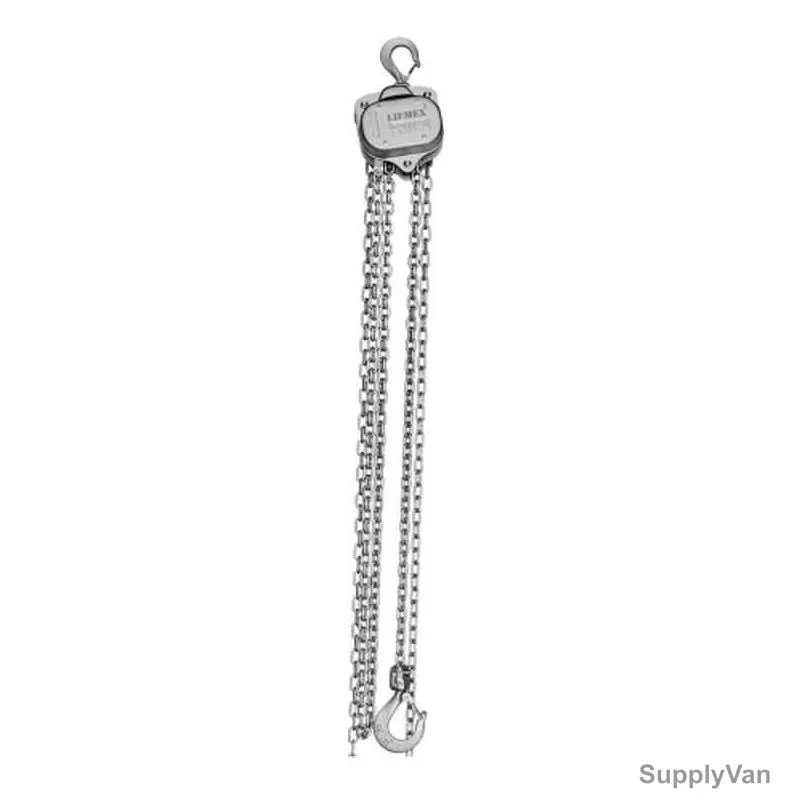 Lifmex Chain Block, LCB1.5, 1.5 Ton x 3 Mtrs