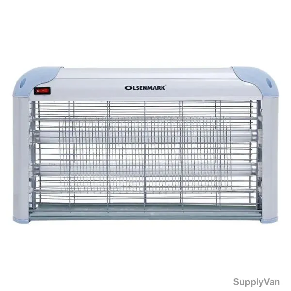 Olsenmark Insect Killer W/ 2 Lamps, OMBK1512, 15W, White