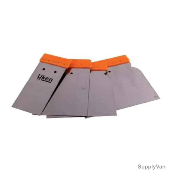 Uken Scraper Set, U0704M, 4 Pcs/Set