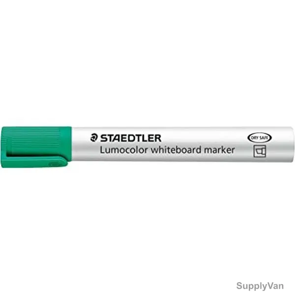 Staedtler Lumocolor White Board Marker, ST-351-05, 2.0MM Tip Size, Green, 10 Pcs/Pack