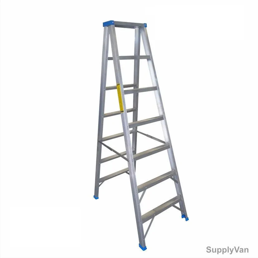 Topman Two Way Ladder, TWAL7, Aluminium, 7 Steps, 110 Kg Weight Capacity