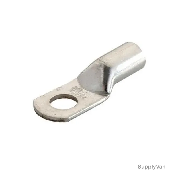 Cable Lug, Copper, 10 SQ.MM x 6MM Stud Size, Tin Plated, 100 Pcs/Pack