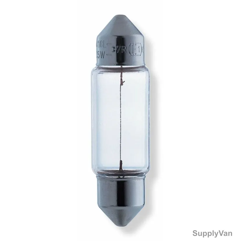 Osram Automotive Signal Bulb, 6418, SV8.5-8, 12V, 5W, C5W ECE Category
