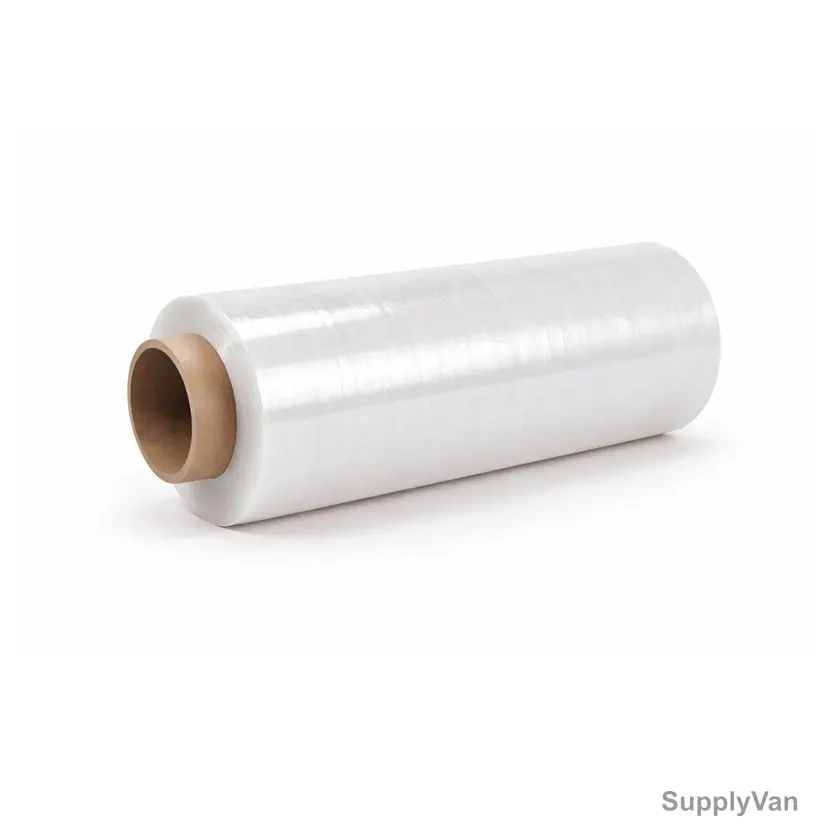 Stretch Flim, Polyethylene, 1.8 Kg, 300GM Core, 20CM Width, White