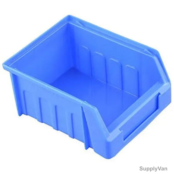 Storage Bin, SB-5, HDPE, 16.5 CM Length x 11.4 CM Width x 7.5 CM Height, Blue — image 1