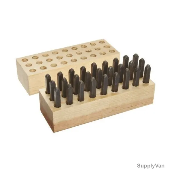 Young Bros Letter Set, 01272, 1/16 Inch, 27PCS