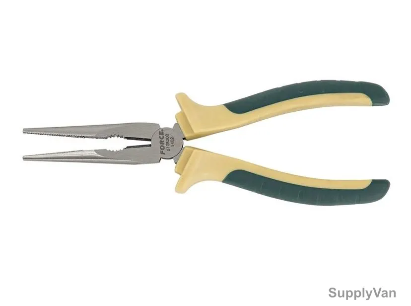 Force Long Nose Plier, 610B200, 8 Inch