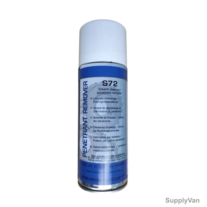 Chemetall Penetrant Remover, S72, 400ML