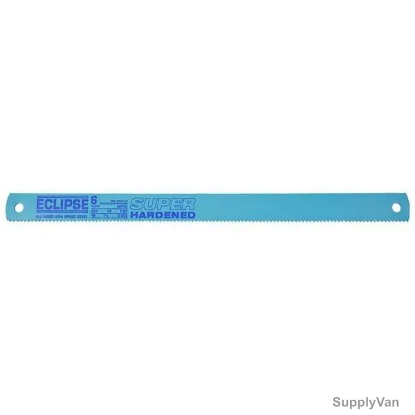 Eclipse Hack Saw Blade, AE372K, 18x1-1/4 Inch, 6TPI, Grey