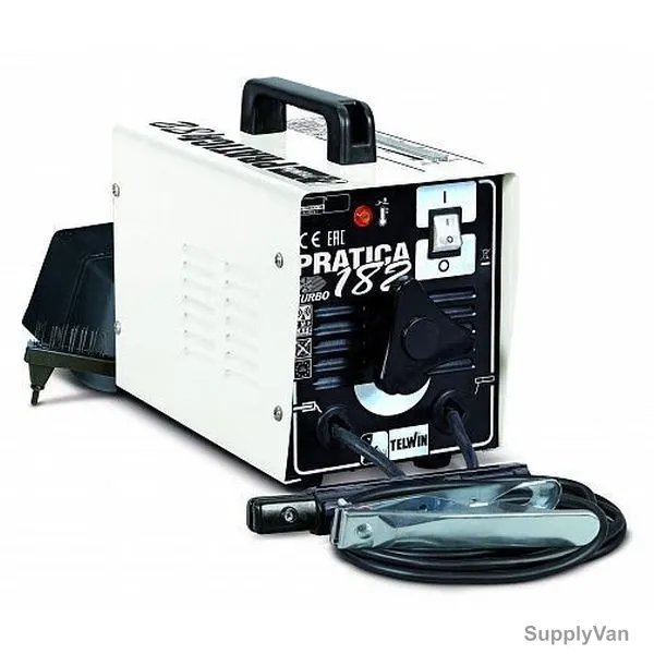 Telwin Electrode Welding Machine, 812015, Pratica 182, 220V