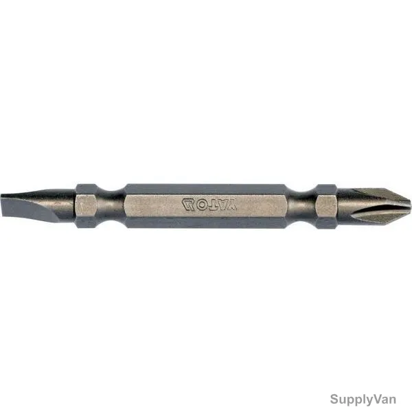 Yato Double End Screwdriver Bit, YT-78166, PH2 x 65MM Length, 10 Pcs/Box — image 1
