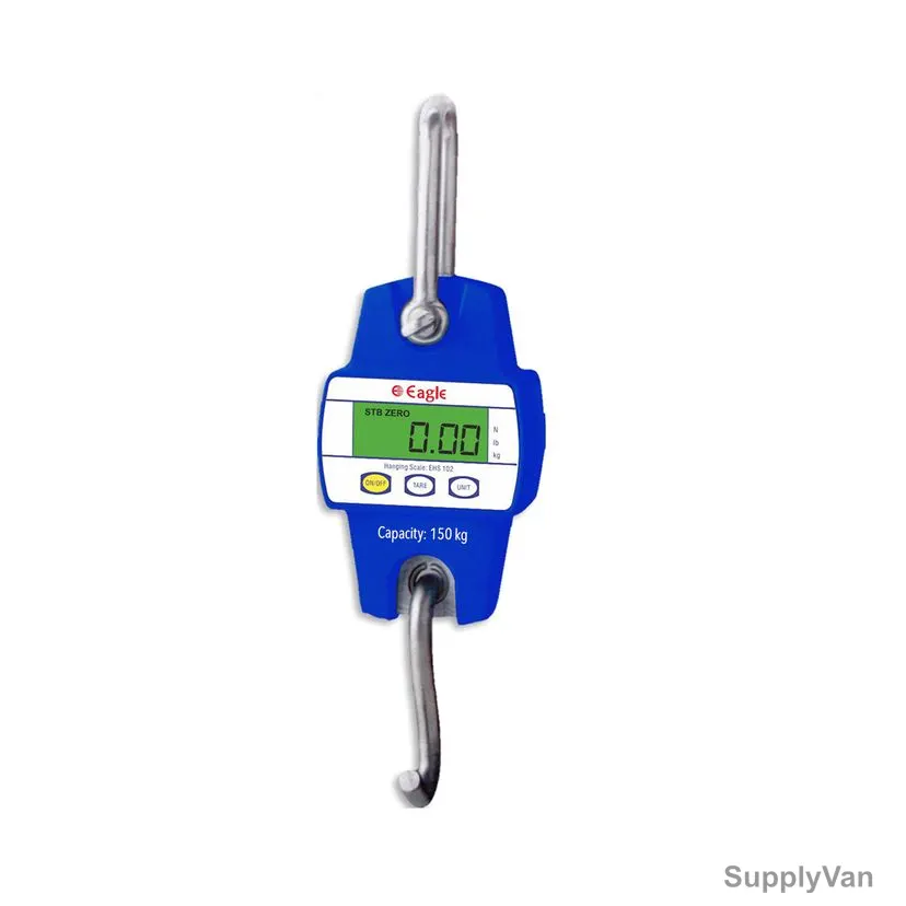 Eagle Hanging Weighing Scale, EHS-102-150, LCD, 150 Kg Weight Capacity
