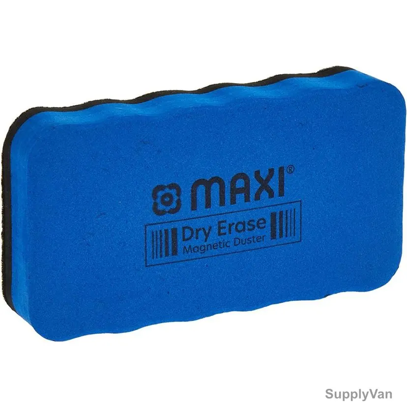 Maxi Dry Erase Magnetic Duster, WBE31, Blue
