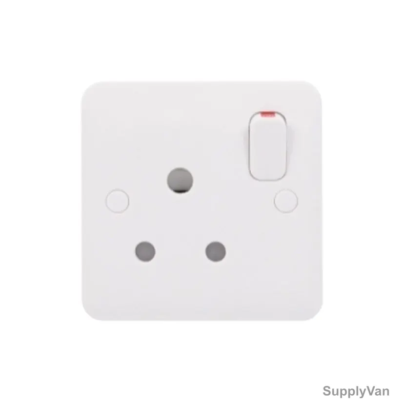 Schneider Electric Moulded Socket Outlet, GGBL3090S, Lisse, 1 Gang, 1P, 15A, Matt White — image 1
