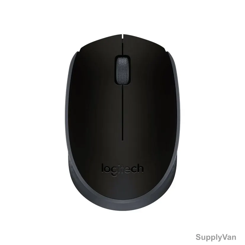Logitech Wireless Optical Mouse, M171, USB, Black — image 1