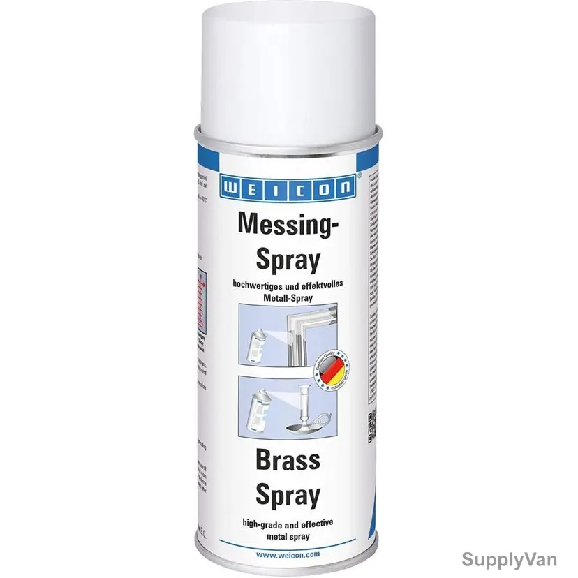 Weicon Brass Spray, 11102400, Metallic Brass, 400ML — image 1