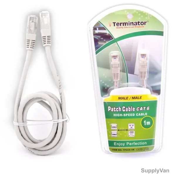 Terminator High Speed Patch Cable, TPCC6-1M, 1 Mtr