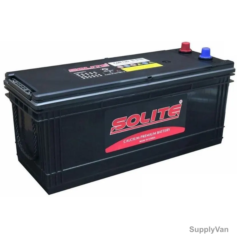 Solite Calcium Premium Automotive Battery, CMF120, 12V, 120Ah