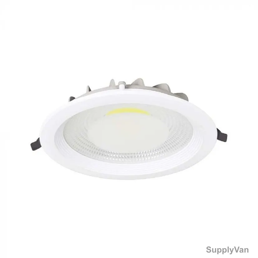 V-Tac COB LED Downlight, VT-3-30, Samsung Chip, IP20, 30W, 6400K, Cool Daylight