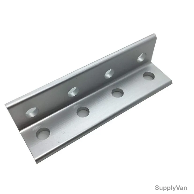 Extrusion Inside Corner Bracket, 30 Series, 8 Hole, Aluminium, 116 x 30MM