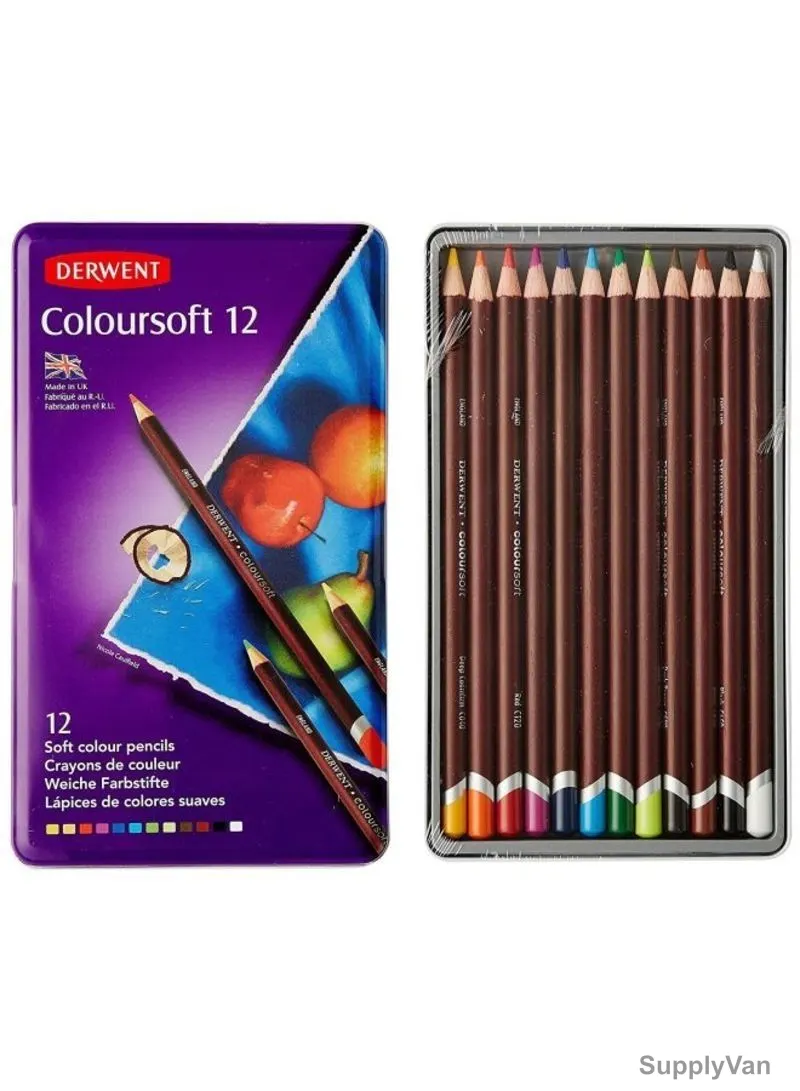 Derwent Colorsoft Pencil, RXL0701026, 99 Percentage Lightfast, Multicolor