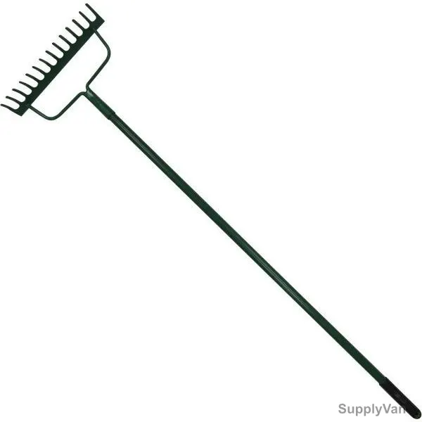 Hifazat Bow Rake, SH-GT-BRI14, 14 Teeth, Green