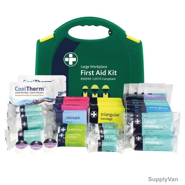 Reliance Medical Large Workplace First Aid Kit, FA-348, Green, 188 Pcs/Kit — image 1