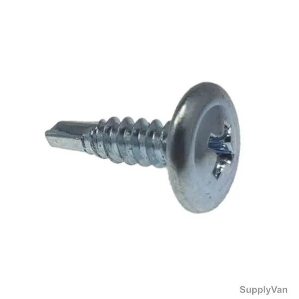 Torq Self Drilling Screw, 162442013, 4.2 x 13MM, Silver, PK1000