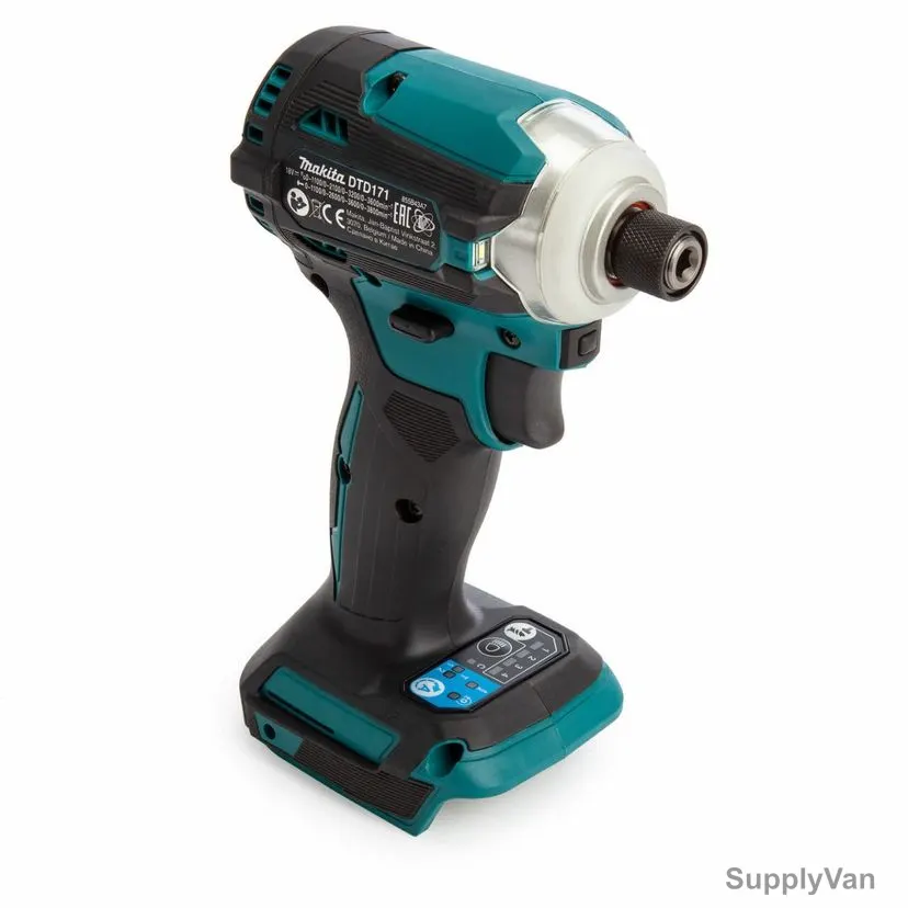Makita Cordless Impact Driver, DTD171RFJ/U3, 18V — image 1