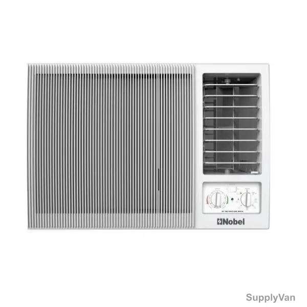 Nobel Window Air Conditioner, NWAC18C1, R410A, 220-240V, 1.5 Ton, White