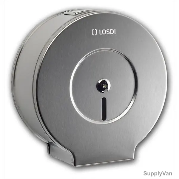 Losdi Mini T Tork Dispenser, CO-0202-FL, Stainless Steel, Silver