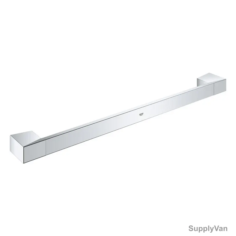 Grohe Towel Bar, 40807000, Selection Cube, Metal, 600MM Length, Starlight Chrome Finish — image 1