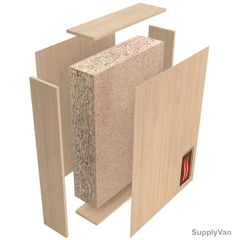 Optima 3 Layer Particle Board, FD30, 2135MM Length x 915MM Width, 44MM Thickness