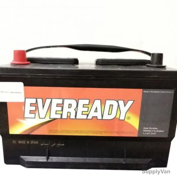 Eveready BCI Car Battery, MF65-72S, 12V, 80Ah, 800A