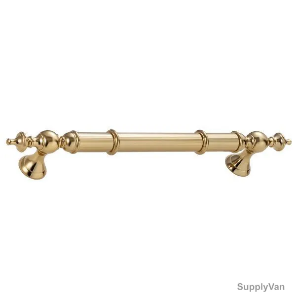 Doganlar Door Handle, Abide, Brass, 40CM Length, Gold Plated