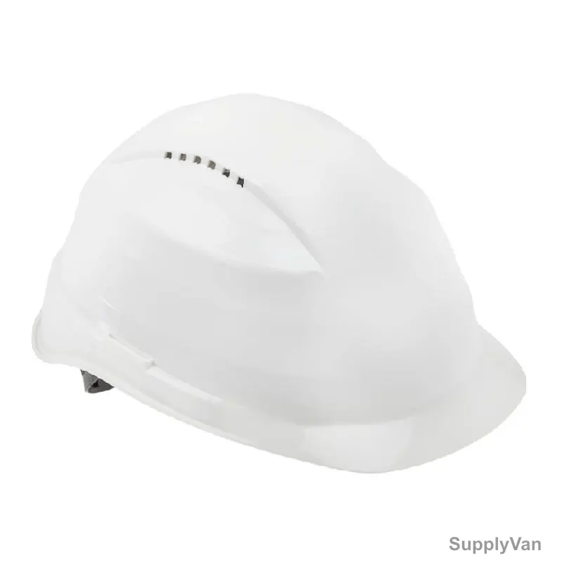 Neilson Safety Helmet With Pinlock Textile Suspension, CH01, HDPE, 53-63CM, White