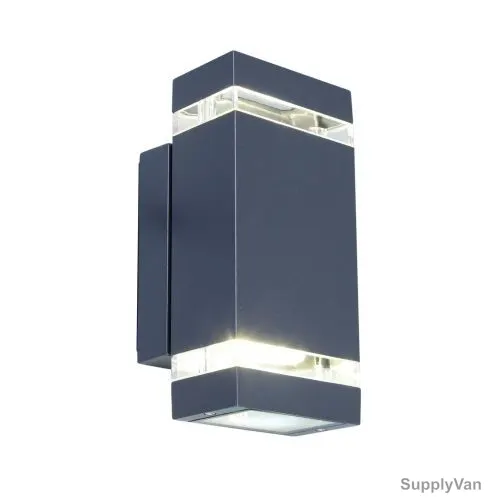 Lutec Outdoor Wall Light, 6050-gr, 35W