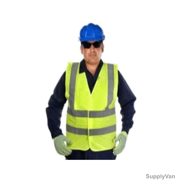 Vaultex Reflective Vest, ORB, 116GSM, 3XL, Yellow