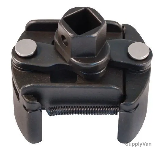 Kingtony Two Jaws Oil Filter Wrench, 9AE52, 60-80MM