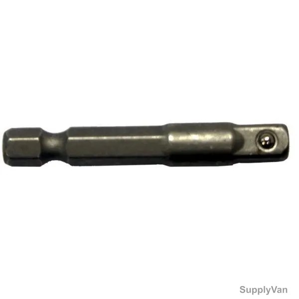 Makita Socket Adapter, P-51823, 1/4x1/4 Inch