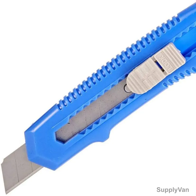 Horse Cutter Knife With Blade, 18 x 110MM, Blue, 10 Pcs/Pack